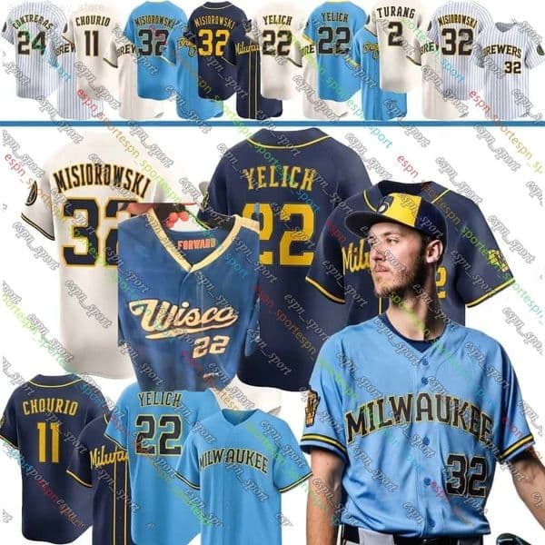 Brewers Christian Yelich 2026 City Connect Milwaukes Jerseys Rhys Hoskins Jackson Chourio Brice Turang Garrett Mitchell William Contreras Gary Sanchez Brandon