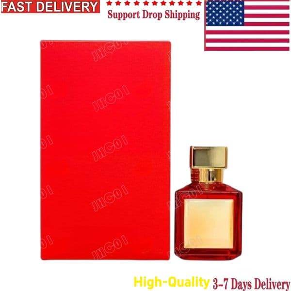 USA Warehouse Baccaratrouge 540 Perfume Long lasting designer fragrance for man and woman mens cologne designer inspired by luxury perfume parfum 3-7 Days Delivery