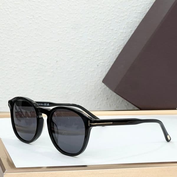 Designer Luxury TF Brand DANTE FT0834 Top Quality Fashion Classic Shades UV400 Acetate Frame Sunglasses for Men Women With Original Box Size 51-21-145