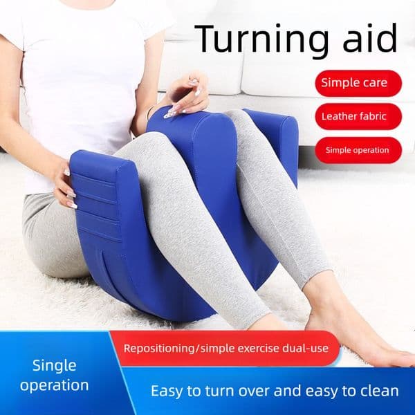 elderly aid device, bedridden patient care tool, U-shaped turn-over aid, mountain-shaped side sleeping pad
