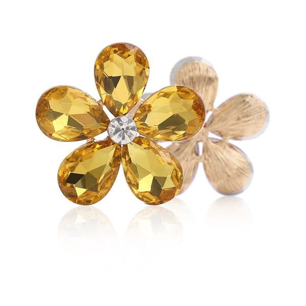 Waterdrop Petal Zinc Alloy DIY Jewelry Accessories Crocs Decor Studs