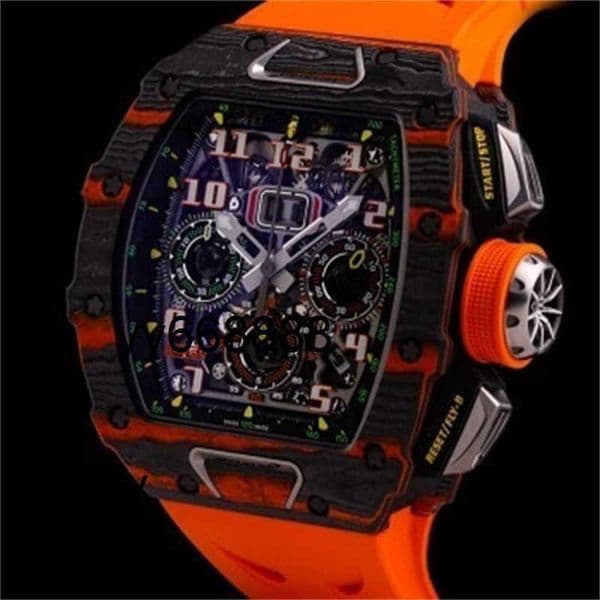 Luxury Men Watches 11-03 Series Men's Watch Ntpt Orange cygood 2A3A