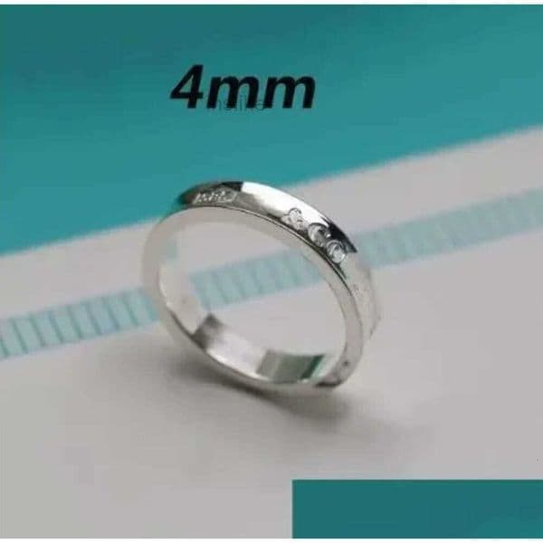 New T Ring 2025 Luxury Designer Classics Fashion Ring Black Gold Band Ring - 925 Sterling Silver Couple Rings For Women u0026 Men High Quality Fashionable Ring 642