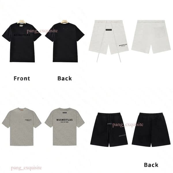 Essential 5A 2026 TOP Designer Shorts Men Short Shirt High Street Vintage Jogging Pants Womens Fashion Casual Breathable Oversize Loose Short Sleeve Sports Set