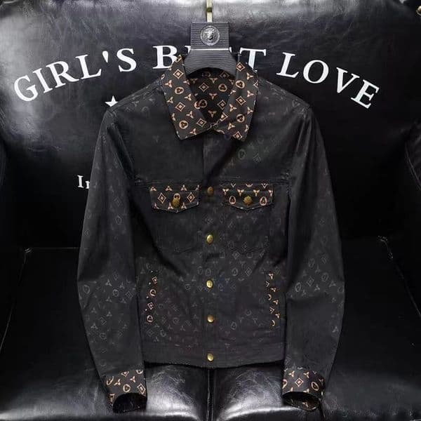 Designer Spring and Autumn New European High-Quality Printed Turn-Down Collar Jacket Fashion Slim Fit Stylish Coat