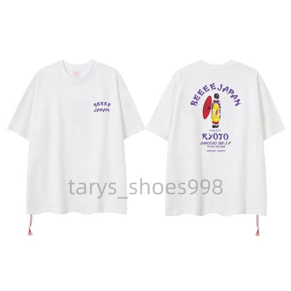 2026 Beames T Shirts Mens Women Designer t shirts cottons Tops Man S Casual Shirt Japan Luxurys Clothing Street beans Shorts Sleeve beamTees Clothes