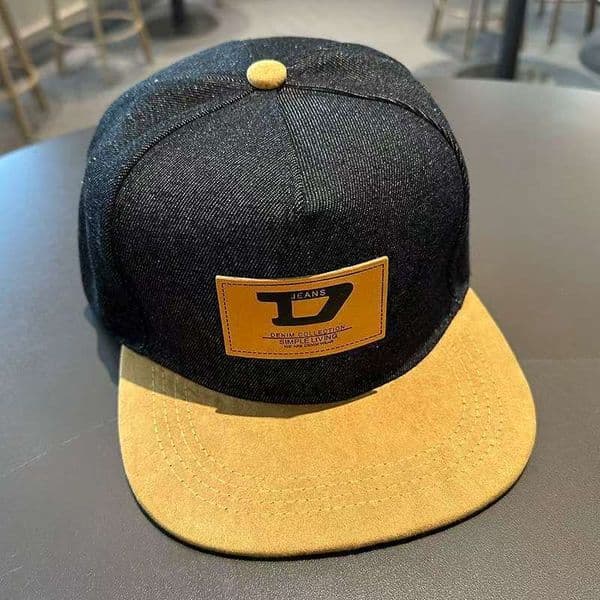Designer Hat Men's spring and summer hip-hop women's hat, American-style baseball autumn denim cap, large head circumference flat-brimmed hat