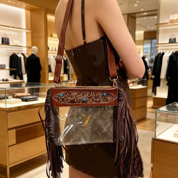 10A Shoulder Bags Fashion Designer Transparent Luxury Designer Bags Handbags Shoulder Bags Flower fashion Composite Lady Beach Clutch Tote Woman