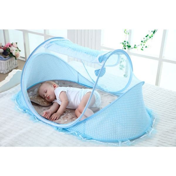 Big Sale Years Bedding Net Portable Foldable Baby Crib Mosquito Netting Cotton Sleeping Travel Bed Set