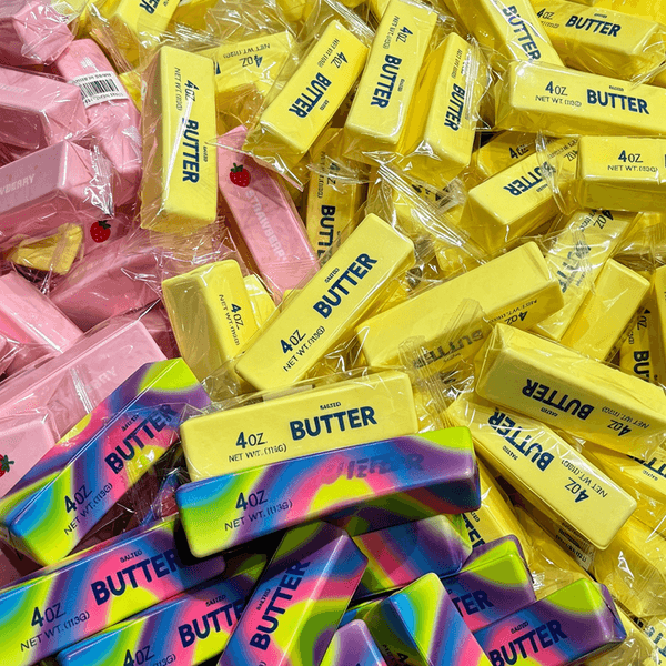 Squishy Super Big Butter Stick Slow Rising Fidget Toy Giant Butters Sticks Moist Squeeze Toy for Adults Kids Autism Girls Gifts By sea