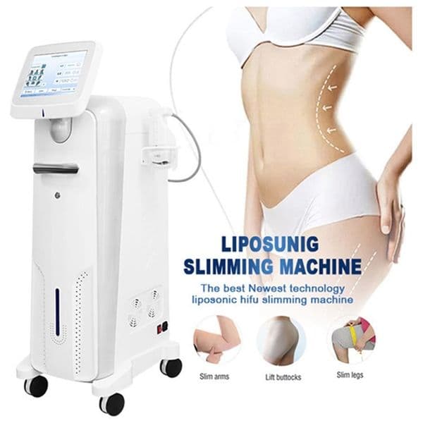 Portable Liposonic Body Slimming HIFU Cellulite Reduce Liposonix Fat Removal Weight Loss Body Shaping Wrinkle Removal Lifting Device