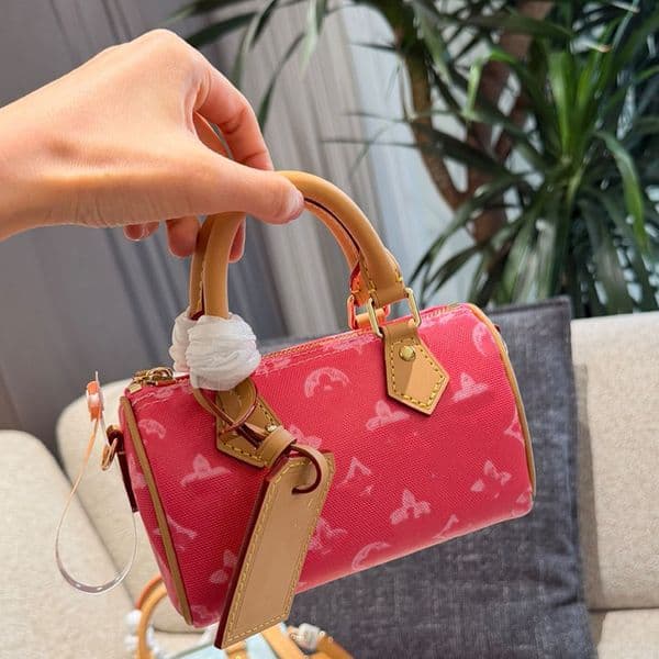 130th Anniversary Limited Edition Nano Pillow Shopping bags Women Luxurys Designers Totes Handbag Wallets Bag Purse Card Holder pouch Laptop Bag 16cm