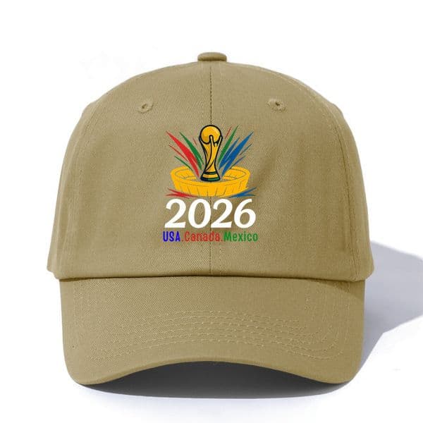 Free Shipping New 2026 US Canada Mexico World Cup Baseball Cap For Women Soft Top Outdoor Sunshade Duck Tongue Hat For Men