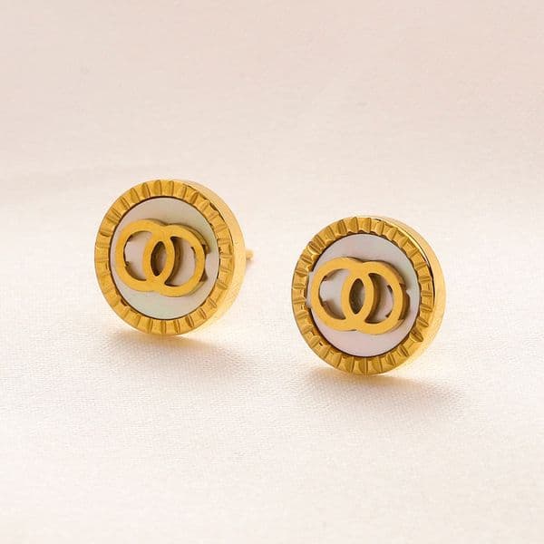 Stainless Steel Designer Earrings High Quality Letter Earring Fashion Womens Elegance Wedding Party Jewelry Fashion