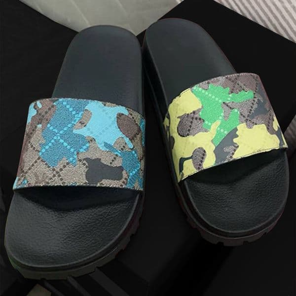 26A Slippers Men Women Designer Slides Flower Platform Sandals Rubber Slipper Beach Slider Flip Flops Wide Flat Sandal Summer Outdoor Shoes 311