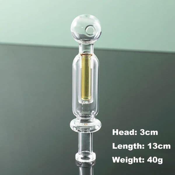 30mm ball Glass Oil Burner Smoking Hand pipes 5inch Glass Pipe