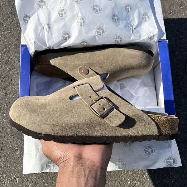 Designer Sandals Women Clog Slippers Men Slides Shoes Genuine Leather Clogs Sandale Men women sliders trainers flip flops sandles sandales size 35-46