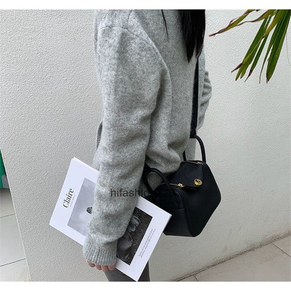 10a Top quality lindys bag designer bag shoulder bag handbag taurillon clemence calfskin handmade wax thread 19cm 26cm designer bags for women BV2R