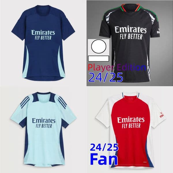 24 25 SAKA Soccer Jerseys Fans Player MARTINELLI 2024 Football Shirt Men Kids Kit ODEGAARD Nketiah G.JESUS ZINCHENKO SALIBA RICE HAVERTZ WOMAN CALAFIORI