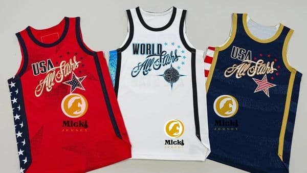 Jalen Duren 2026AllStar Jersey 1 Jalen Johnson 45 Donovan Mitchell 24 Norman Powell 43 Pascal Siakam 32 Karl-Anthony Towns Basketball Jerseys Custom Stitched