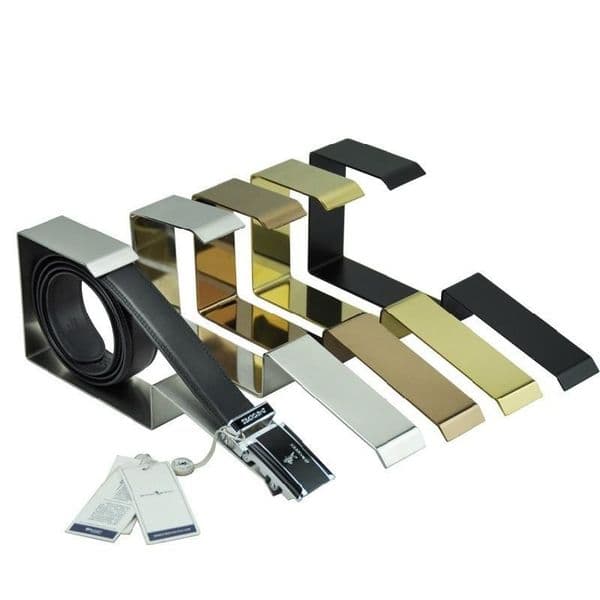 Metal Belt Display Stands, Belt Stand Display Retail, Strap Holder Stand Belt Store Belts Rack hanger Tax Duty Free HJ