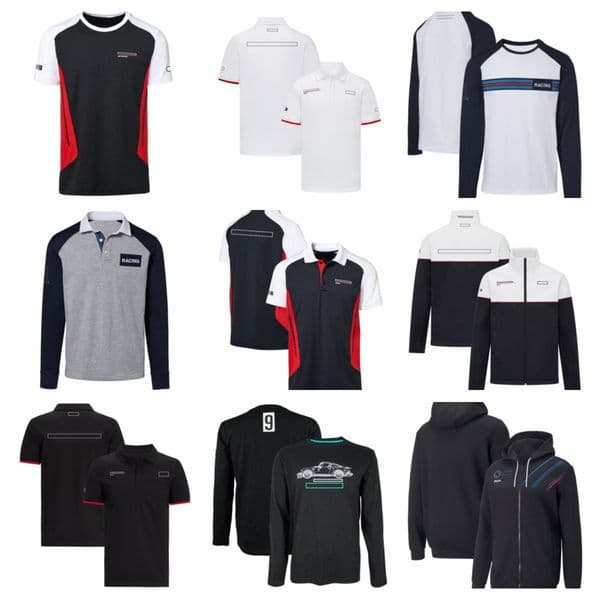High quality F1 racing suit series logo style spring and autumn hoodie plus size comfortable customizable fan Formula One short sleeved T-shirt polo shirt