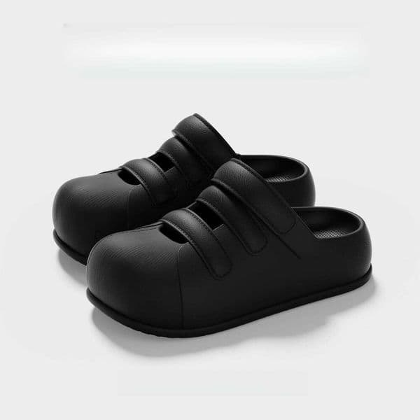 hot Designer Slippers EVA Sandals Womens Mary Jane Clogs Summer Indoor Soft Sole Height Increasing Outdoor Non Slip Closed Toe Slippers Comfortable Breathable