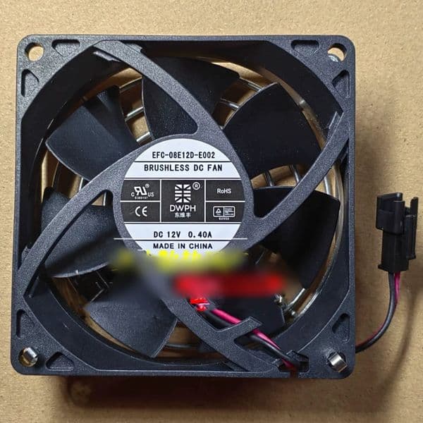 Free shipping, brand new EFC-08E12D-E002 8025 12V 0.40A cooling fan