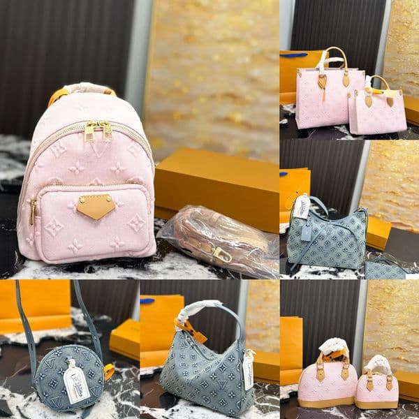 2026 NEW TOP. M45320 ONTHEGO GM MM PM Large Tote Beach Work Bag // Designer Handbag Purse Hobo Satchel Clutch Shopping Bags Pochette Accessoires
