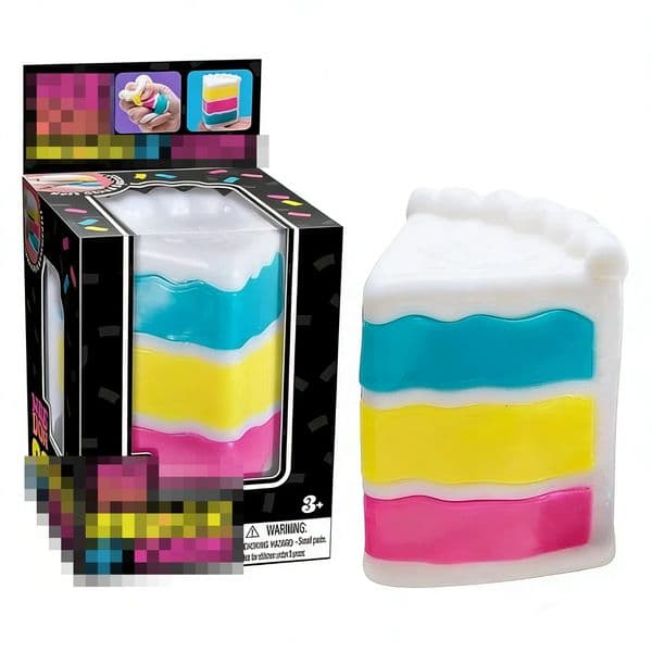 Daily Work Decompression Needoh Nice Cube & Dippin Dazzler Mini Squeeze Ball Gift Box Sensory Squishy Fidget Toy Stress Relief Anxiety Relief Kids Adults Office Home