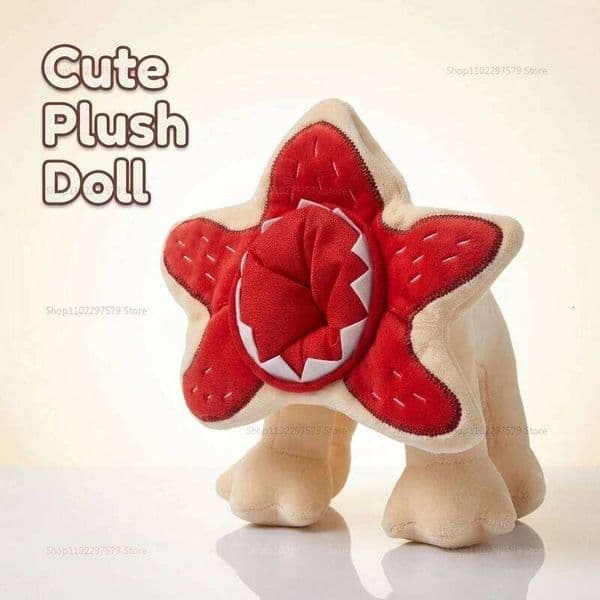 Cute Soft Plush Demogorgon Doll Stuffed Animal Cartoon Game Inspired Toy Perfect for Kids Boys Girls Birthday Gift Collectible