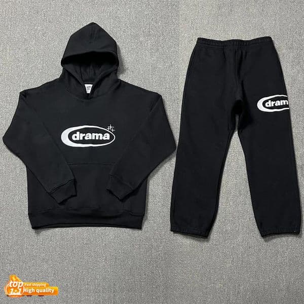 Dram Hoodie Men's Drama Call Printed Hoodie Drem Hoodie Men Women Fashion High Drame Hoodie New Street Pullovers Solid Color Clothing Winter Fall Drema Hoodie 7b