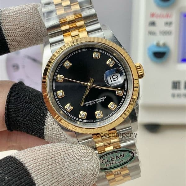 Top quality day date watch mens watch super clone watches Cal.3255 mechanical movement designer watch sapphire glass 904L steel 40mm 36mm with box HCXL