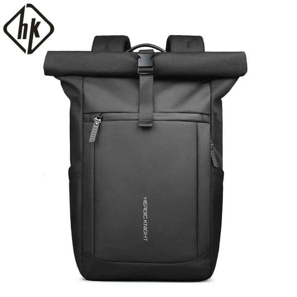 HK Multifunctional Travel for Men Large Roll-top Hiking Backpack Waterproof 15.6 Inch Laptop Bag Outdoor Sport Rucksack