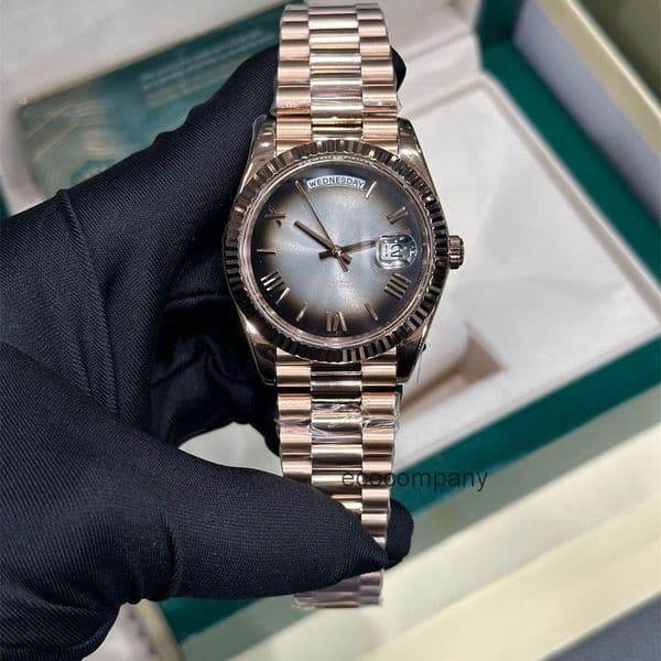 Top quality day date watch mens watch super clone watches Cal.3255 mechanical movement designer watch sapphire glass 904L steel 40mm 36mm with box 3JCQ
