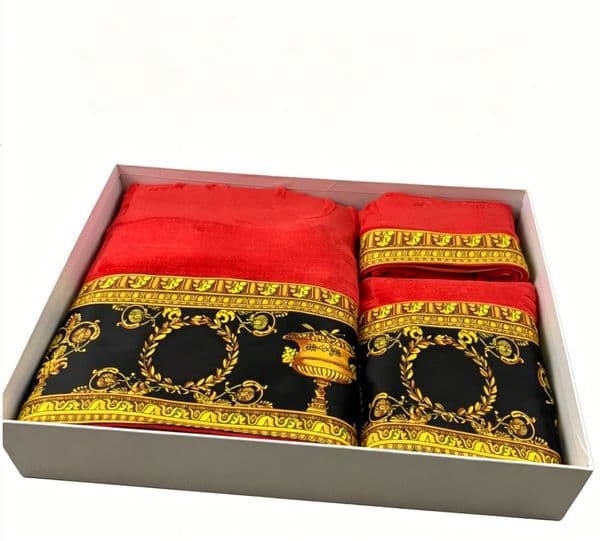 New Style 2Pcs Bath Towel Combination Letter Embroidery Coral Velvet High Water Absorption Quick Dry Shower Towel Soft Square Towel Household Bathroom Essential