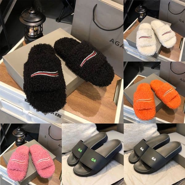 Designer Slipper Women Sliders High-end feel slippers letter Style Slides Sandals Slippers For Women Hot Unisex Pool Beach Flip Flops Free Shipping Size 35-46