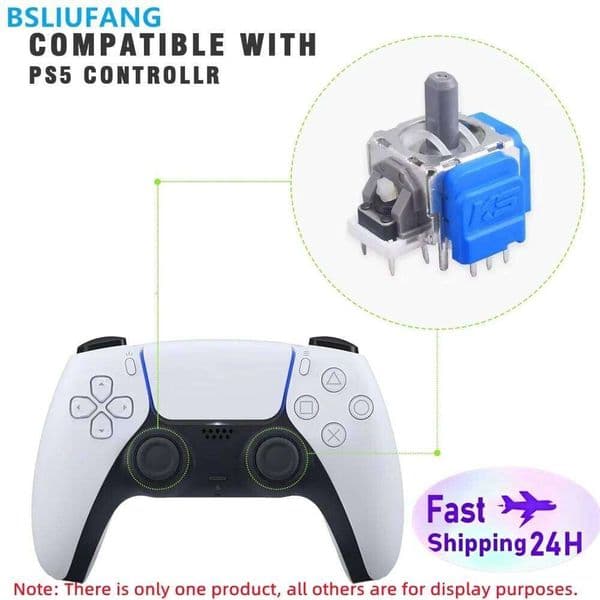 TMR Electromagnetic Joystick for PS5 Controller Thumbstick No-Drift Upgrade Replacement Kit Gamepad 3D Analog Sensor Accessories