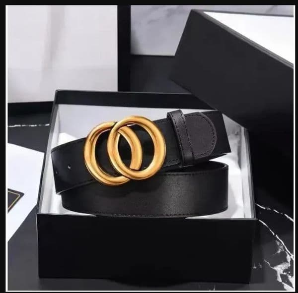 Fashion Classic Men Designer Belts Womens Mens Casual Letter Smooth Buckle Luxury Belt With box