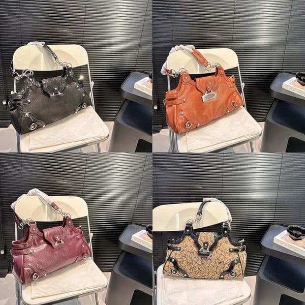 Women's Essex Medium Bowling Bag designer women leather shoulder bag Shoulder carry handbag black green cotton crossbody bag canvas women purse