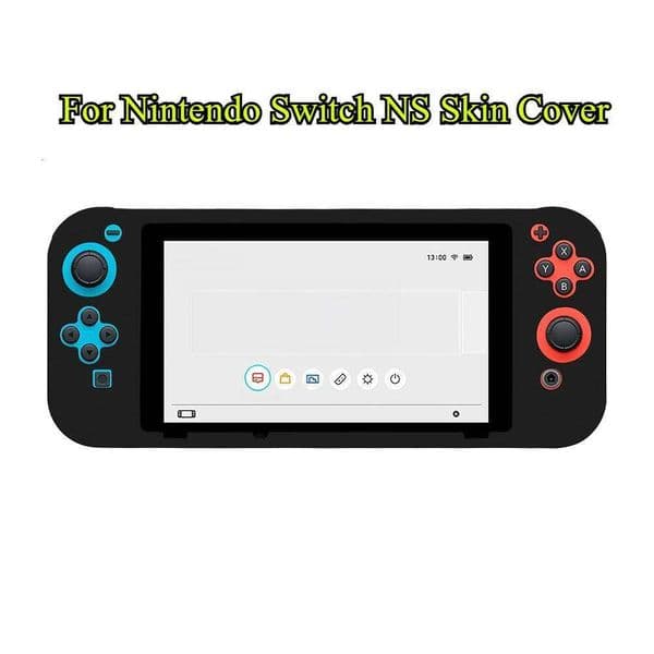Solid Silicone Case Sleeve Gamepad Skin Cover For Switch NS Controller Accessories Scratches Protective Cases
