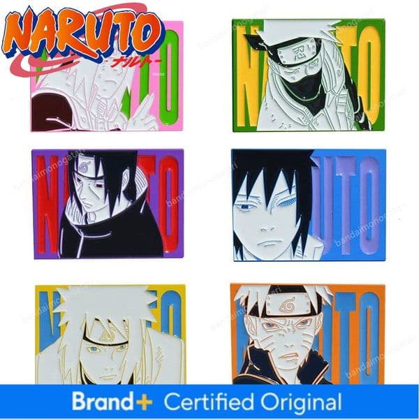 Naruto Enamel Pin Itachi Uchiha Sasuke Kakashi Brooch Clothing Backpack Lapel Badge Fashion Jewelry Accessories For Friends Gift