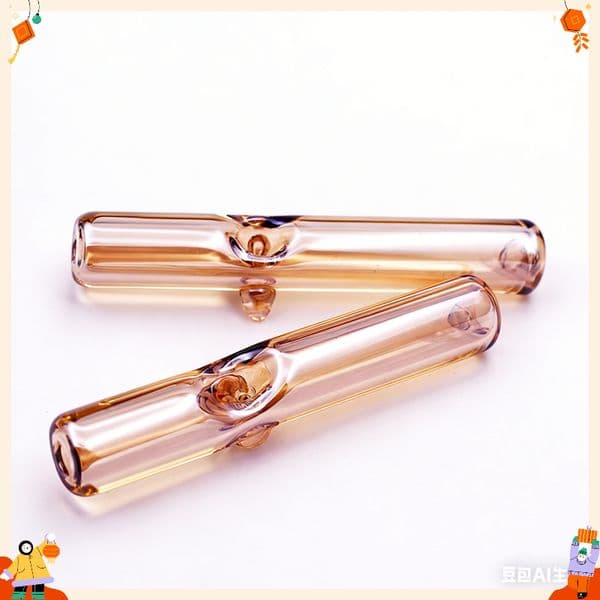 Wholesales Colorful Rainbow 11.5cm Mini Glass Pipes Smoking Hookah Tobacco Glass Spoon Pipe Colored Mini Glass Pipes Small Hand Pipes