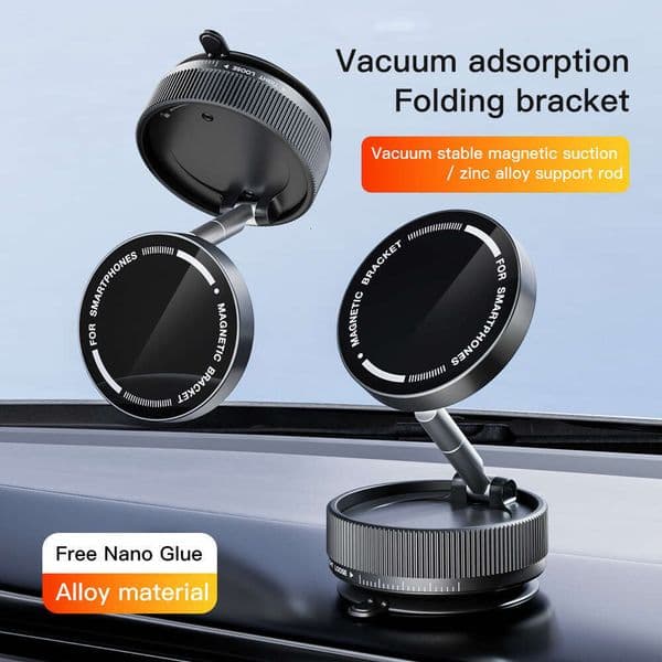 New Car Metal Phone Suction Cup Vacuum Adsorption Car-Specific Navigation Magnetic Fixed Holder