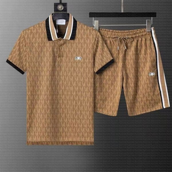 Premium Quality European brand men's multi-color fish print suit, mens designer clothes Tracksuit casual fashion for all seasons size M-3XL