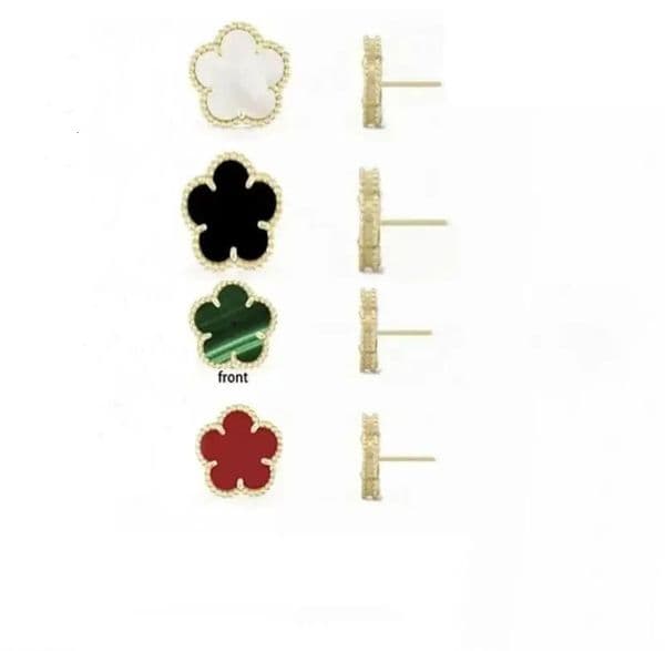 Orecchini Designer A Quattro Orecchini Designer Per Le Orecchie Da Donna Oreni Madre Di Pearl Designer Gioielli Bianca White Woman Luxuria 925 Orecchini Ad Ago Darge