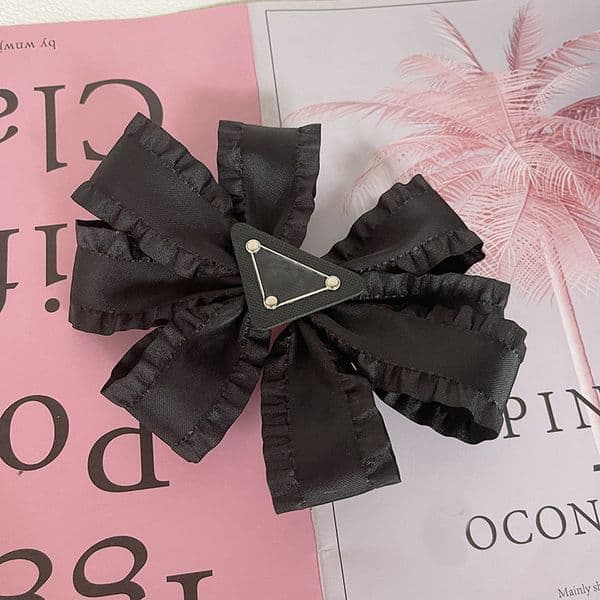 20style Temperament Fashion Designer Inverted Triangle Barrettes Fashion Girls lovelinessHair Clips Hairclips Women Bow Headbands Hair Accessories