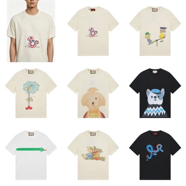 2026 Designer men's T-shirts, fashionable summer women's T-shirts, new summer men's and women's short-sleeved casual brand T-shirts, loose T-shirt brand tops 666