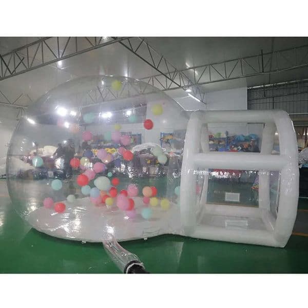 Inflatable Bouncer For Rental Business Free Ship To Door Outdoor Activities Big Clear Bubble House Christmas Inflatable Snow Globe Camping Tent For Sale