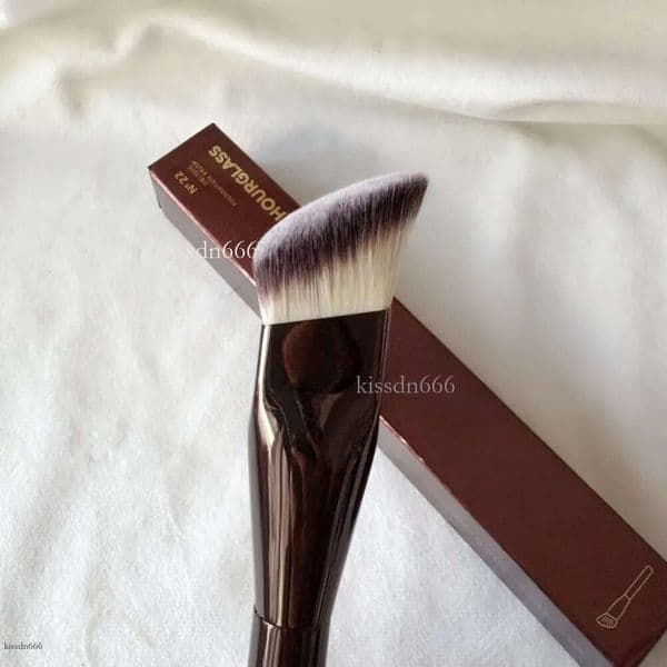 Hourglass slant foundation make-up brush luxurious wedge smooth edge full face makeup brush makeup tool-A2542